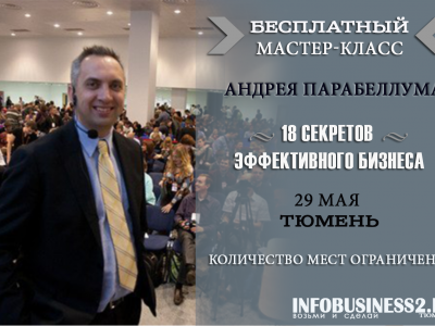Мастер-класс Андрея Парабеллума "18 Секретов эффективного бизнеса"